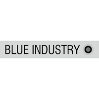 Blue industry logo