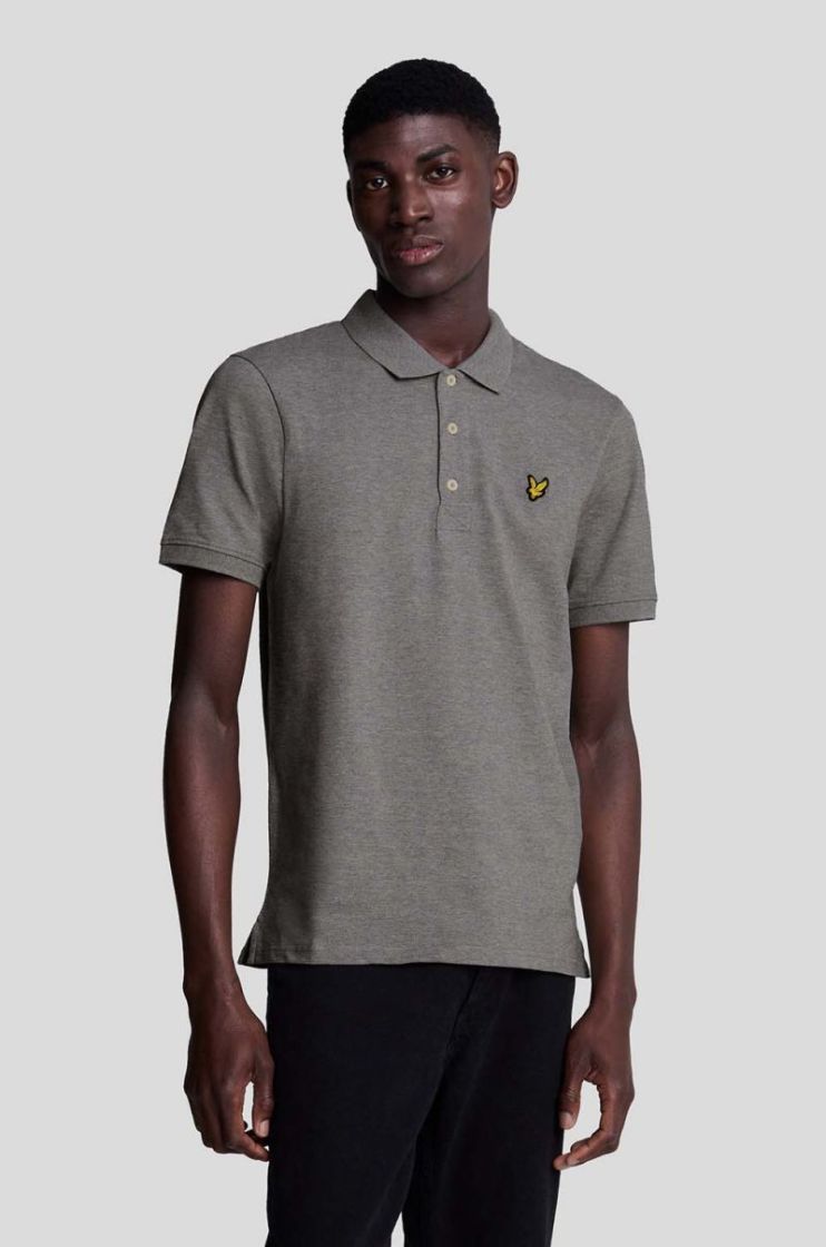 Polo LYLE&SCOTT T28 MID GREY MA