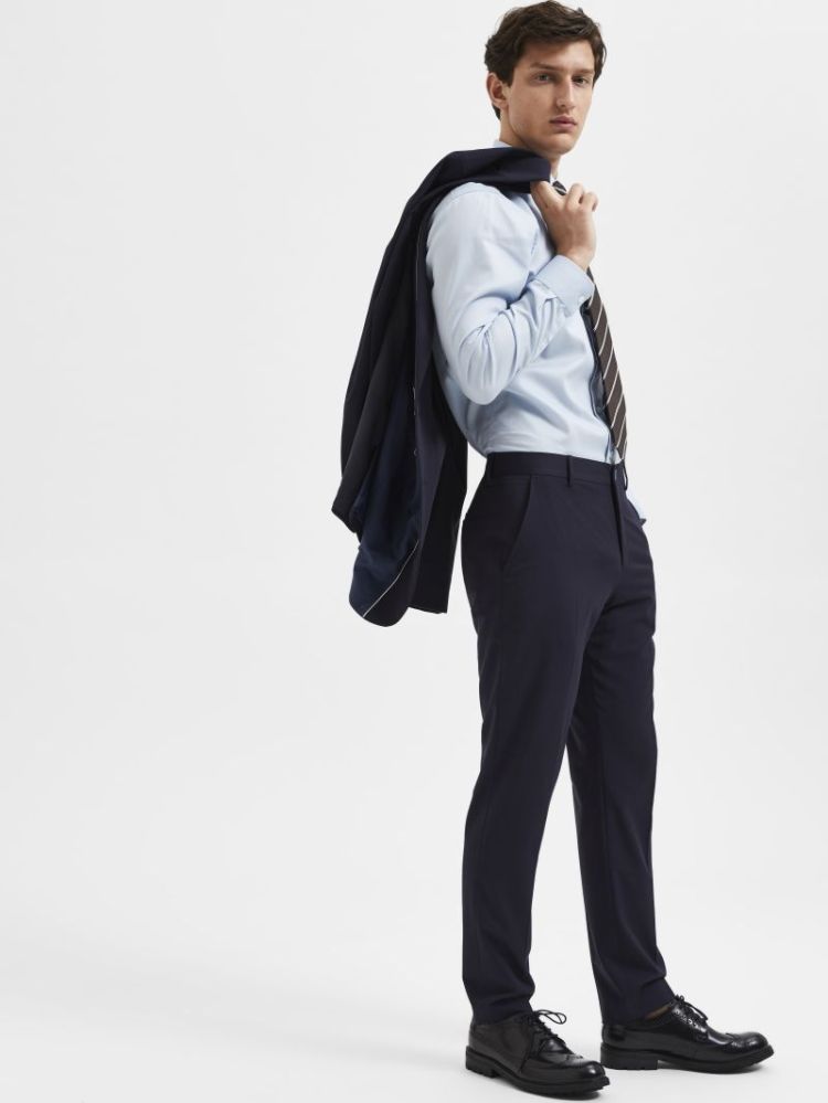 Broek SELECTED 178814 Navy Bla