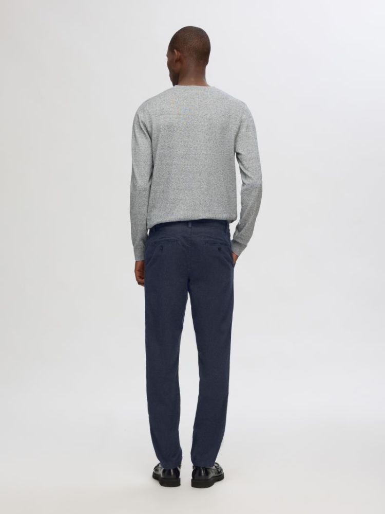 Broek SELECTED 1877600 Dark Sa