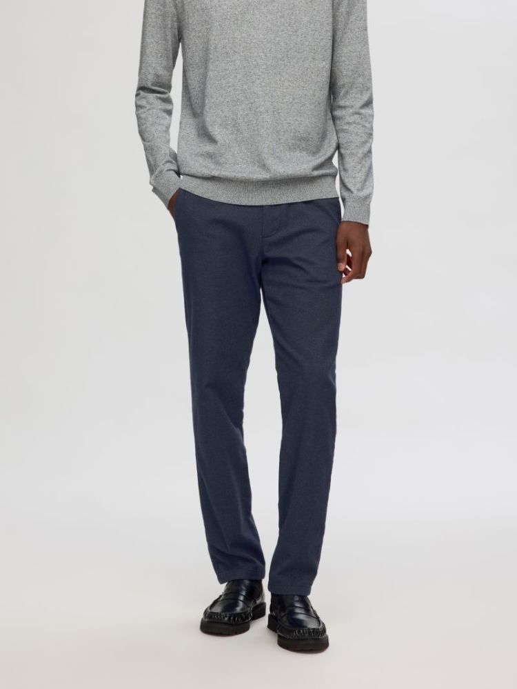 Broek SELECTED 1877600 Dark Sa