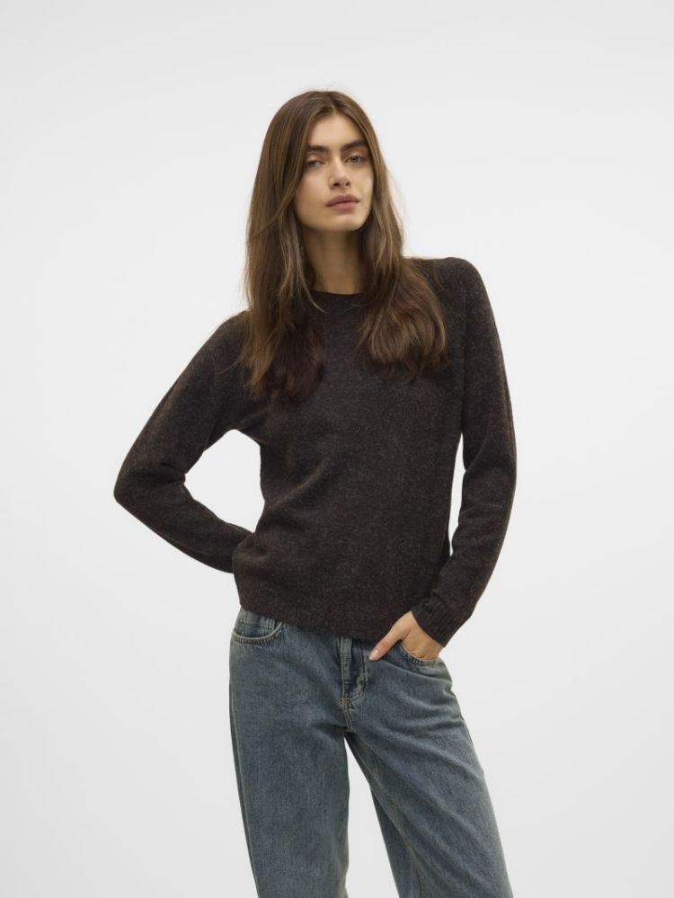 Pull VERO MODA 297957003 Choco