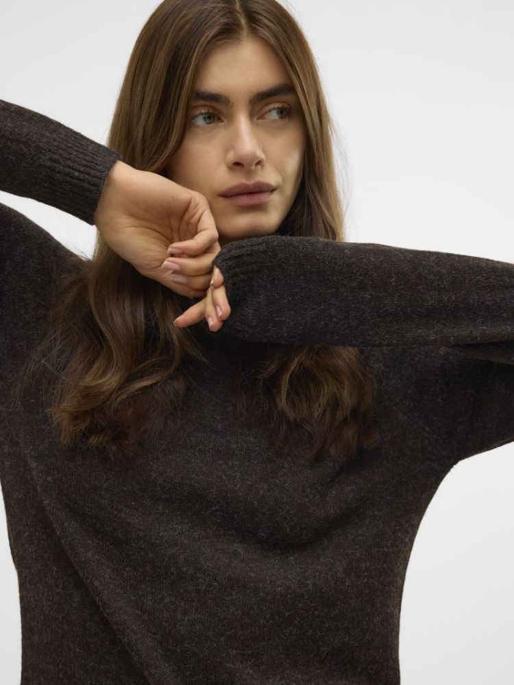 Pull VERO MODA 297957003 Choco
