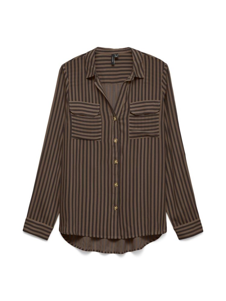 Bloes VERO MODA 297957056 Choco