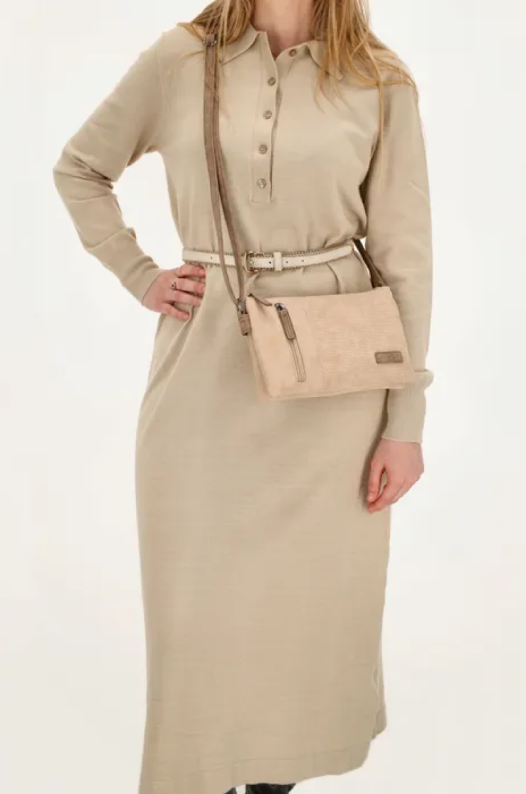 Handtas BEAGLES 117 LIGHT TAUPE