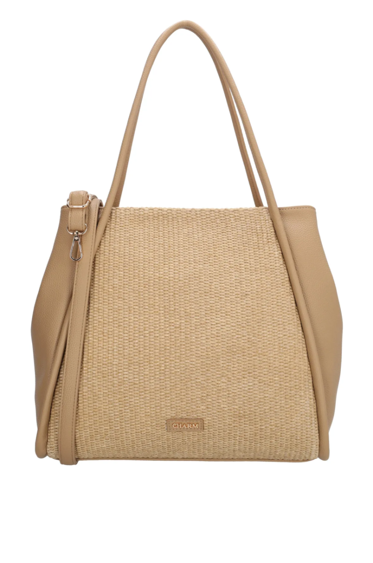 Handtas CHARM LONDON 117 LIGHT TAUPE
