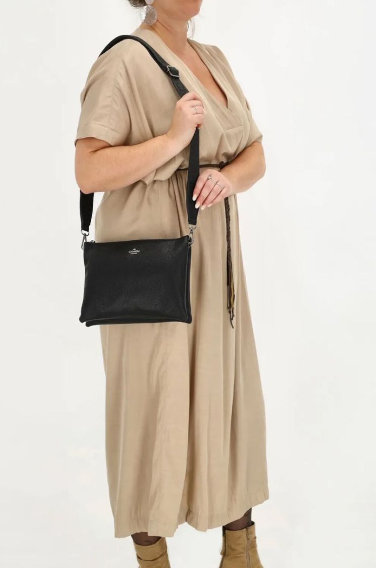 Handtas CHARM LONDON 001 zwart