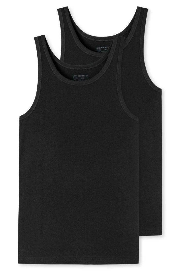 Onderhemd SCHIESSER 000 BLACK