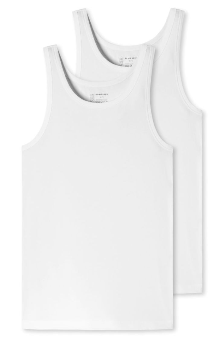 Onderhemd SCHIESSER 100 WHI