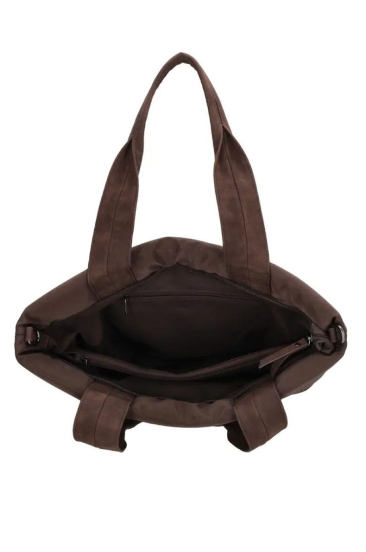 Handtas ZEBRA 097 DARKBROWN