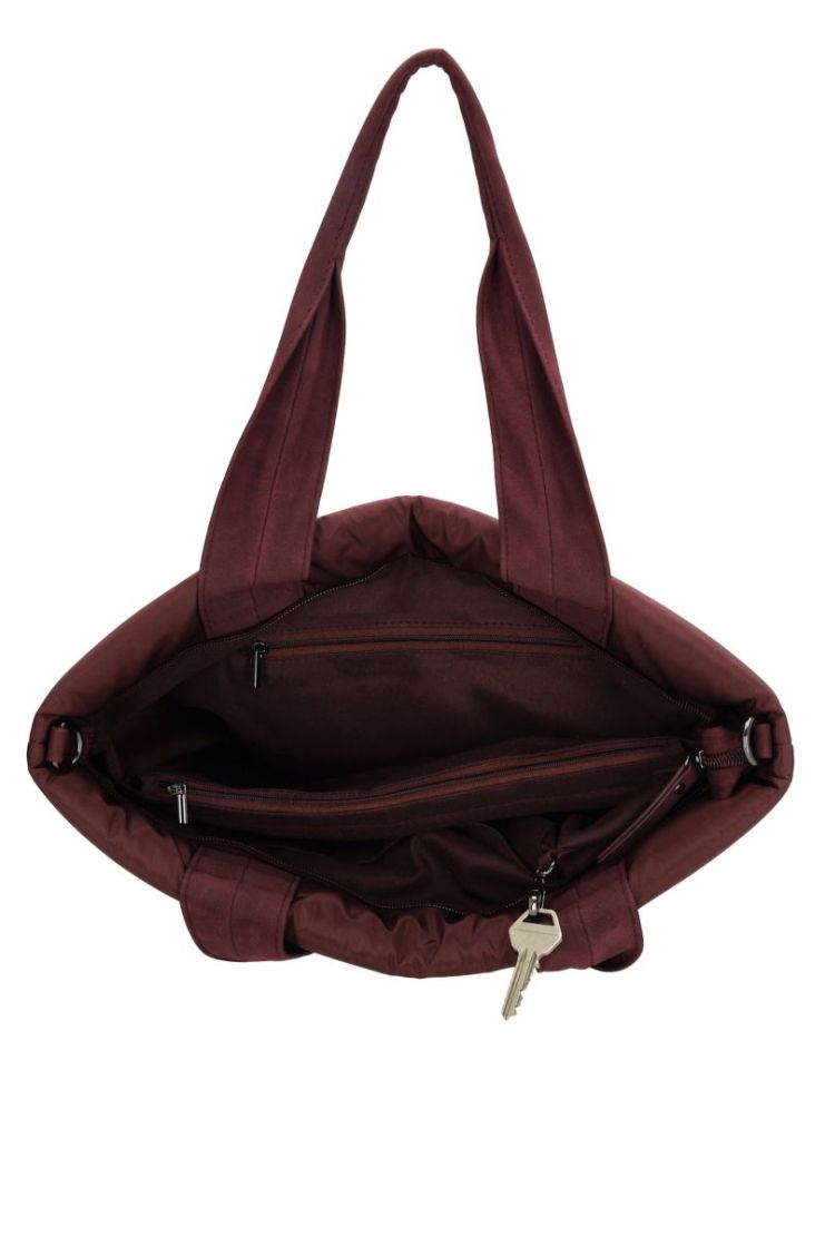 Handtas ZEBRA 007 BURGUNDY