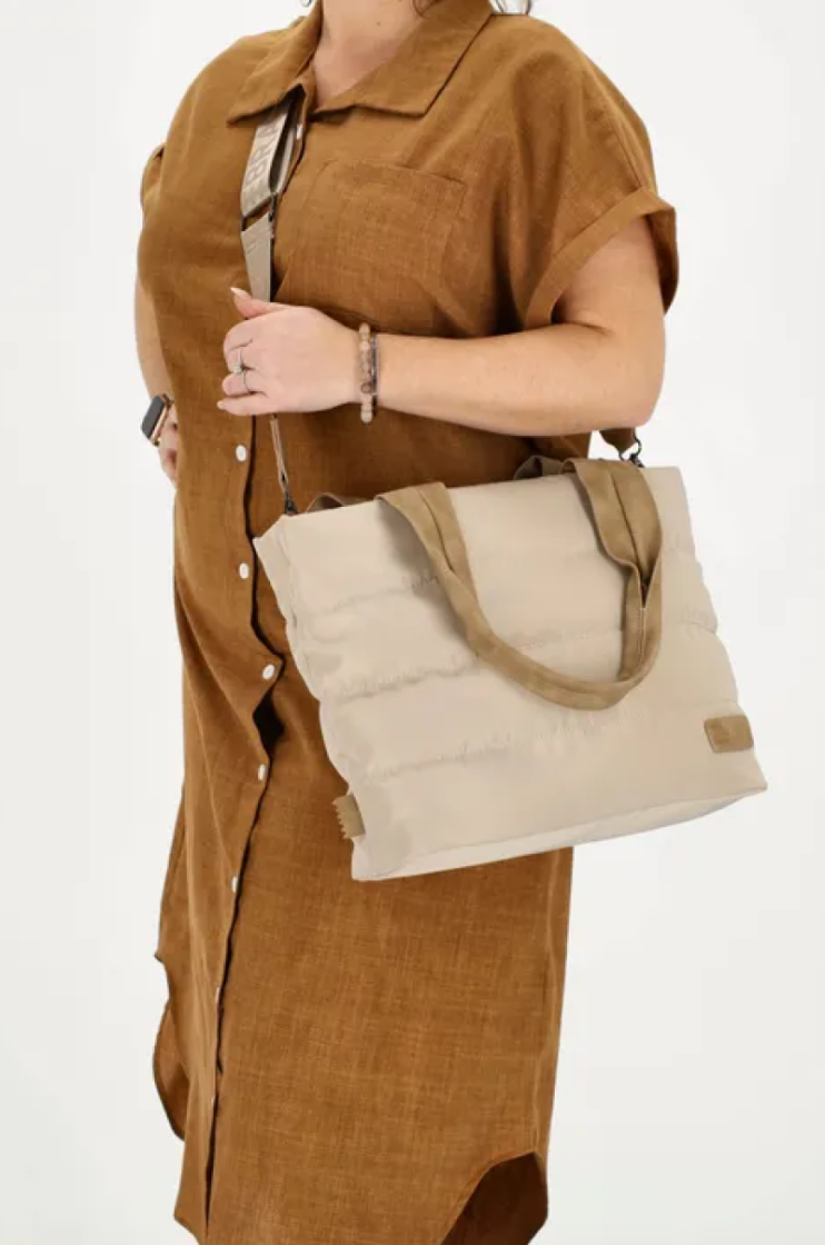 Handtas ZEBRA 117 LIGHT TAUPE