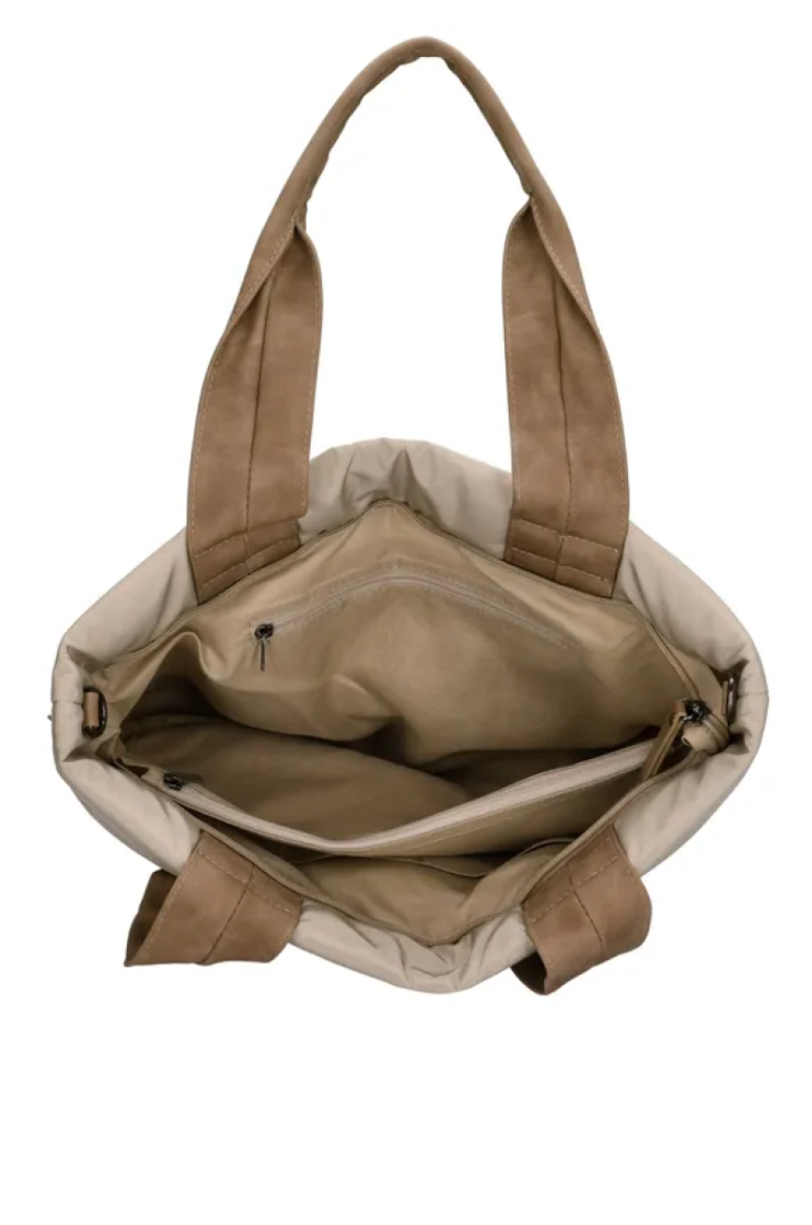 Handtas ZEBRA 117 LIGHT TAUPE