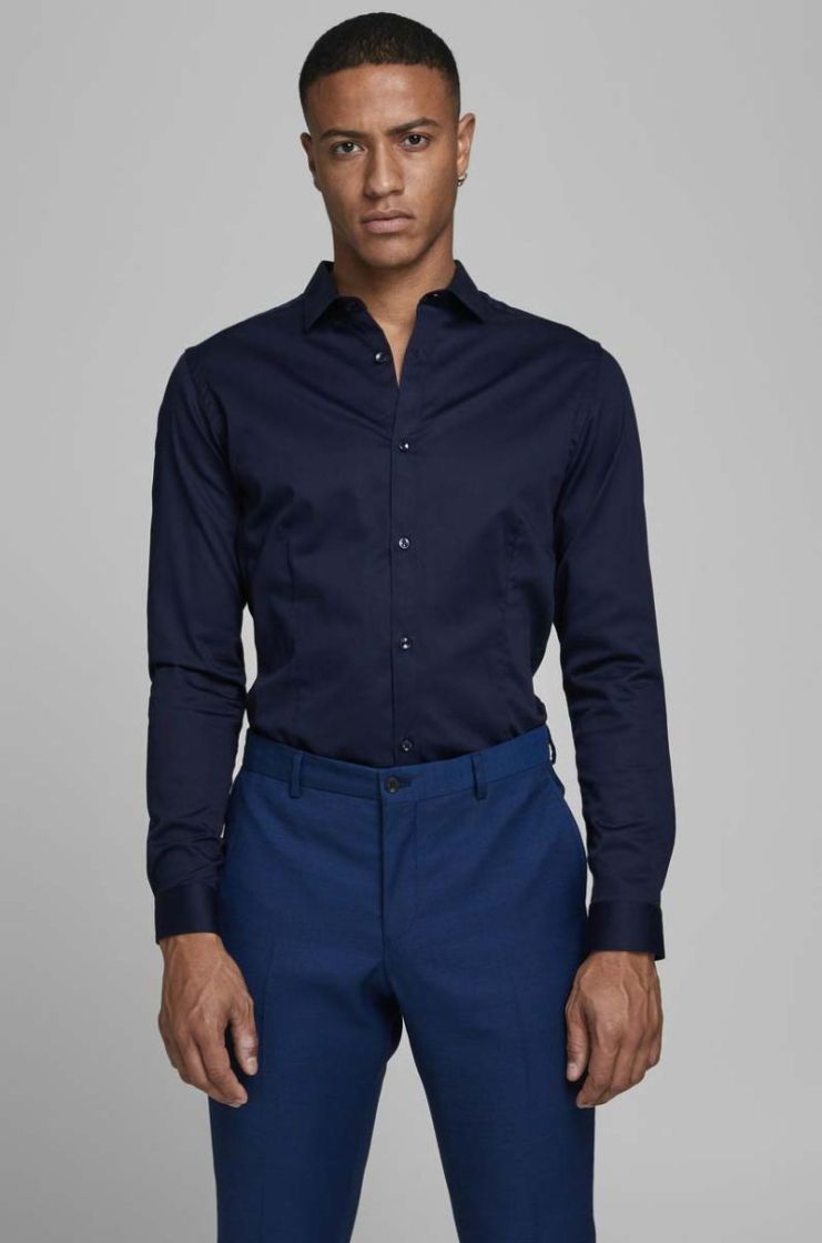 Hemd JACK&JONES PREMIUM NAVY BL 