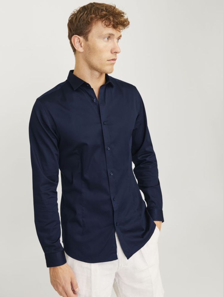 Hemd JACK&JONES PREMIUM NAVY BL 