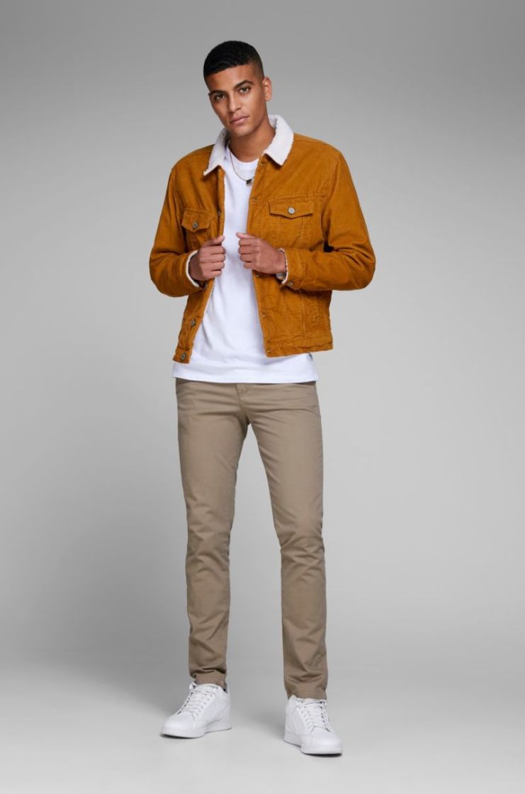 Broek JACK & JONES 177617 Beige