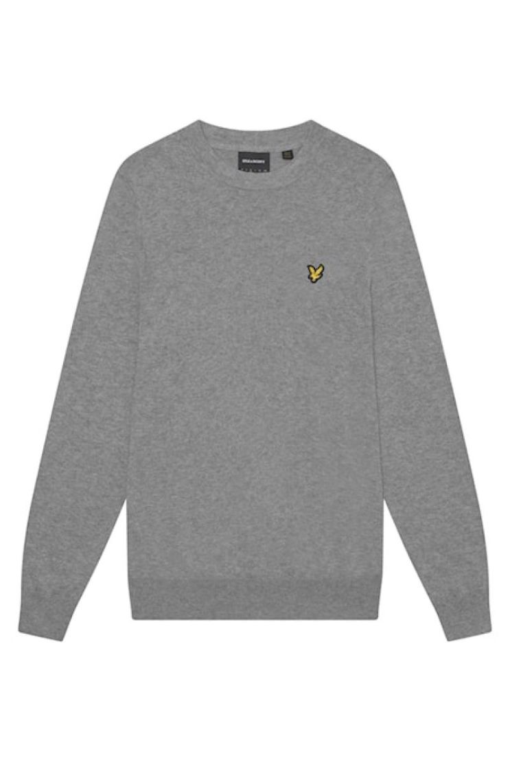 Pull LYLE&SCOTT T28 MID GREY MA