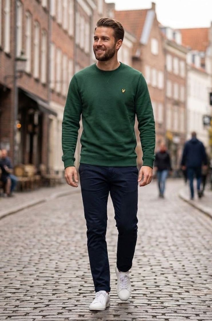 Sweater LYLE&SCOTT W486 DARK W486