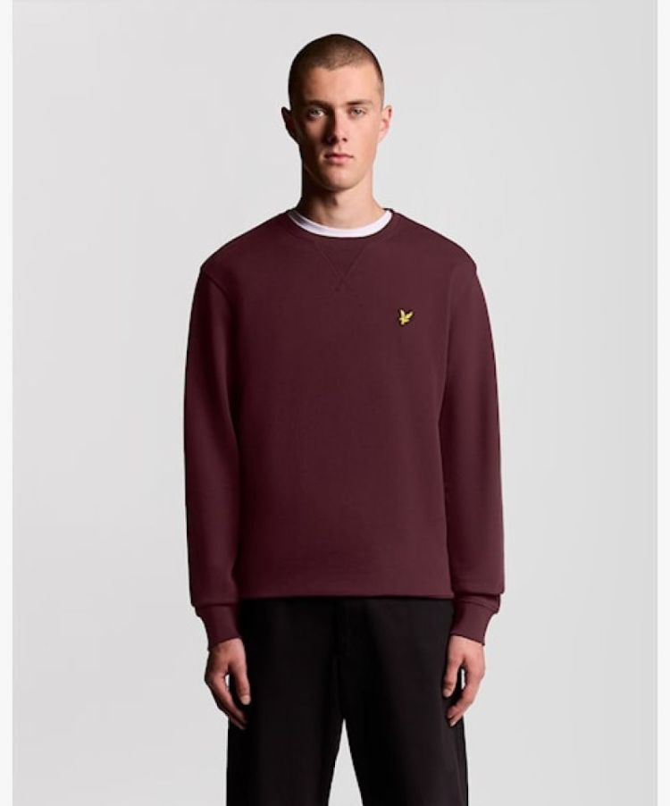 Sweater LYLE&SCOTT Z562 BURGUNDY