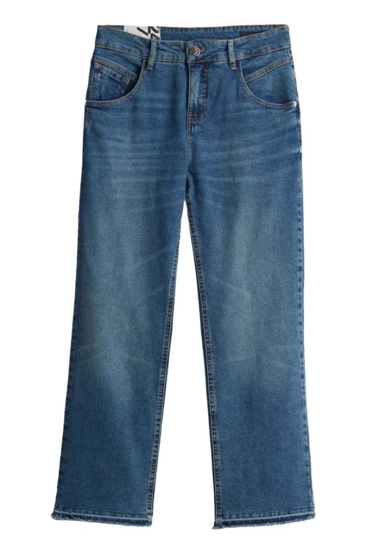 Jeansbroek OPUS 70145 daily blu