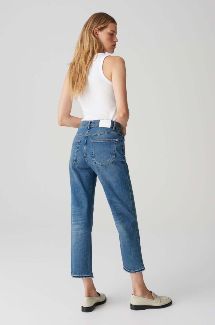 Jeansbroek OPUS 70145 daily blu