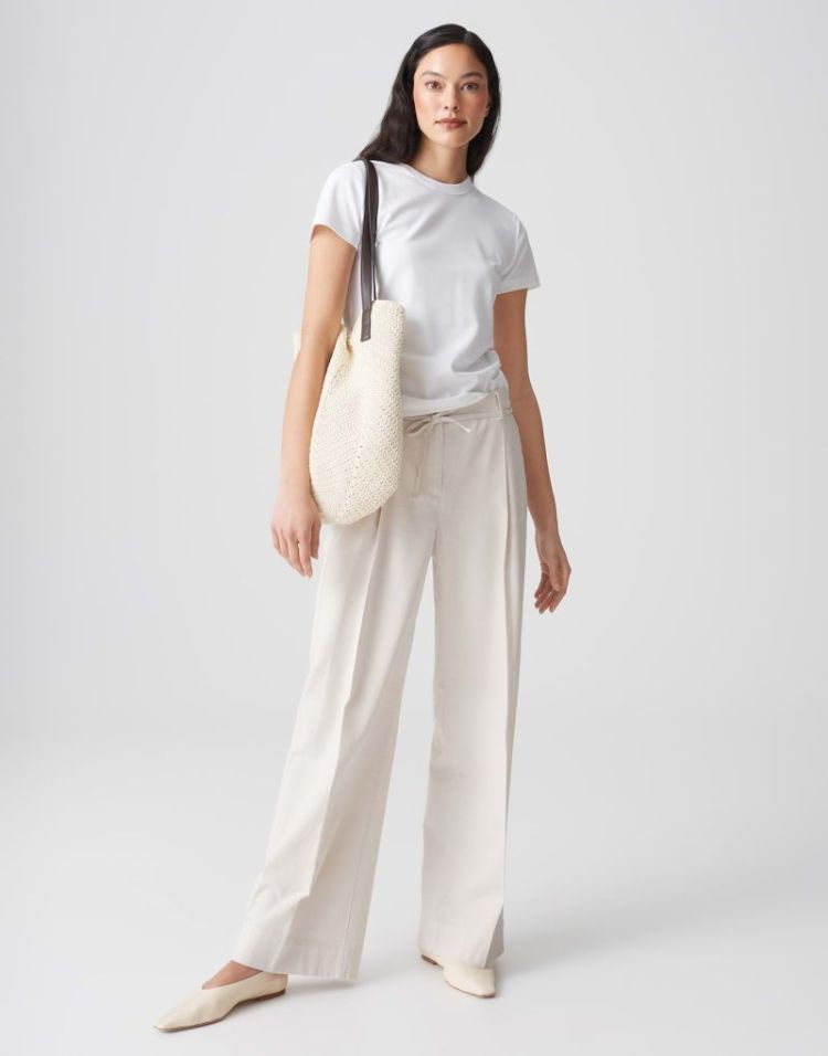 T-shirt OPUS 010 WHI white