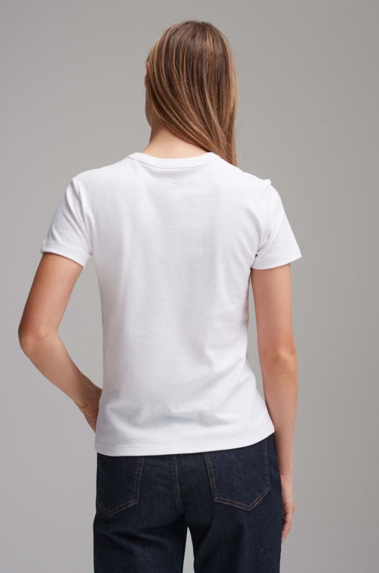 T-shirt OPUS 010 WHI white
