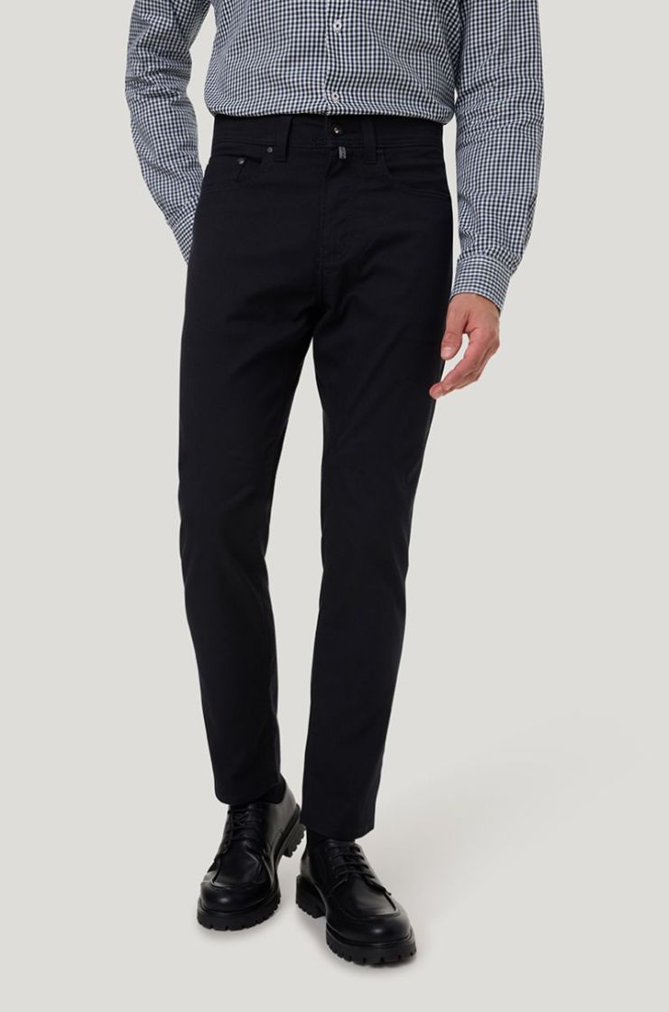 Broek PIERRE CARDIN 9000 Schwarz