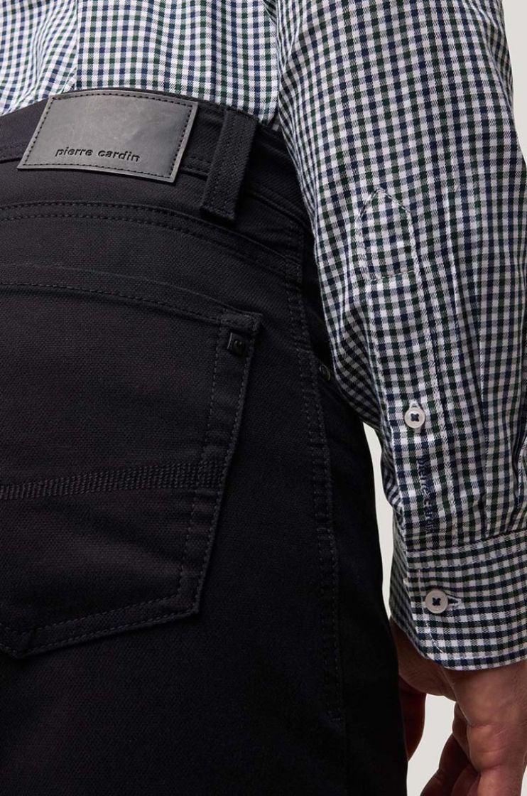Broek PIERRE CARDIN 9000 Schwarz