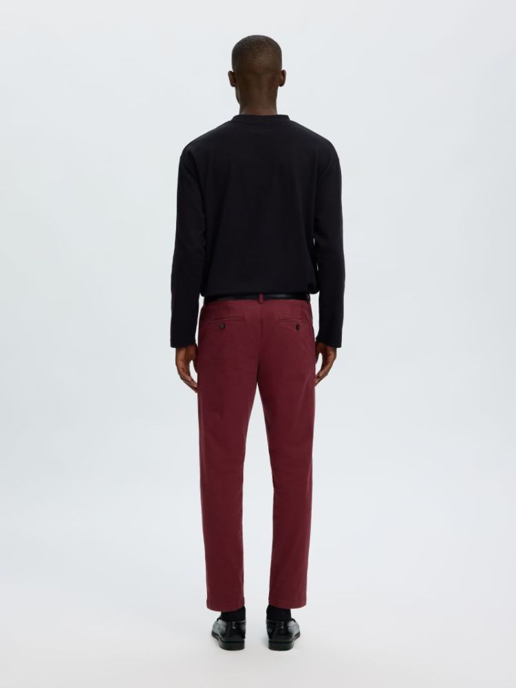 Broek SELECTED 198345 Tawny Po