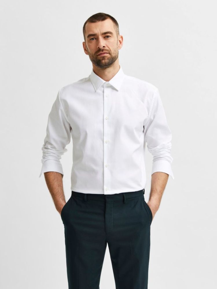 Hemd SELECTED 179651 Bright W
