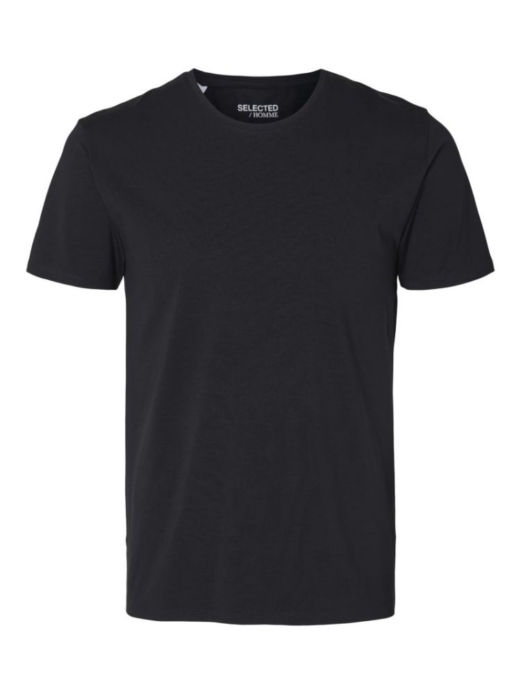 T-shirt SELECTED 179099 BLACK