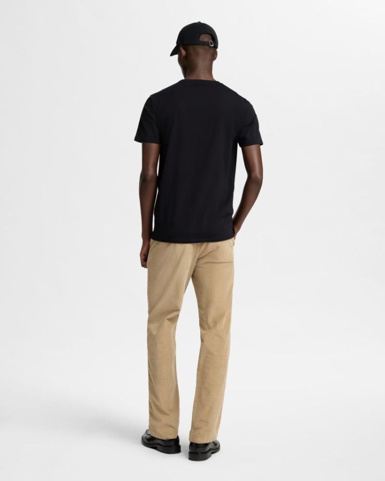 T-shirt SELECTED 179099 BLACK