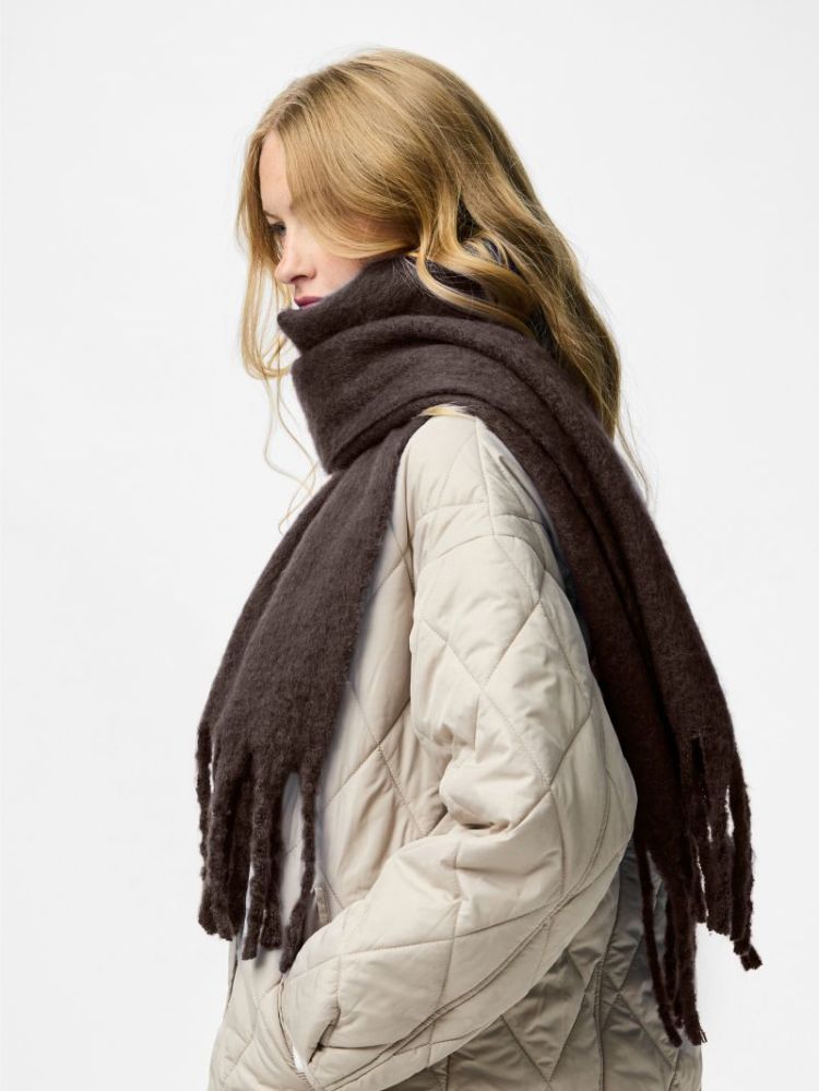 Sjaal PIECES 302664 Hot Fudg