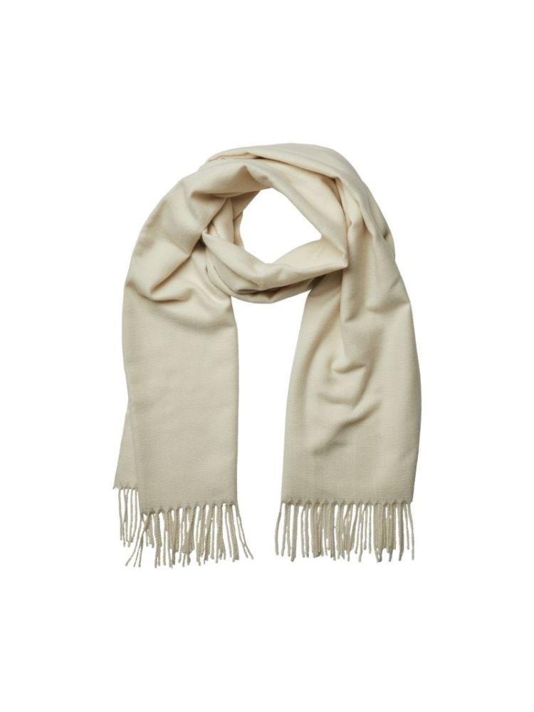 Wintersjaal PIECES 188926 Whitecap