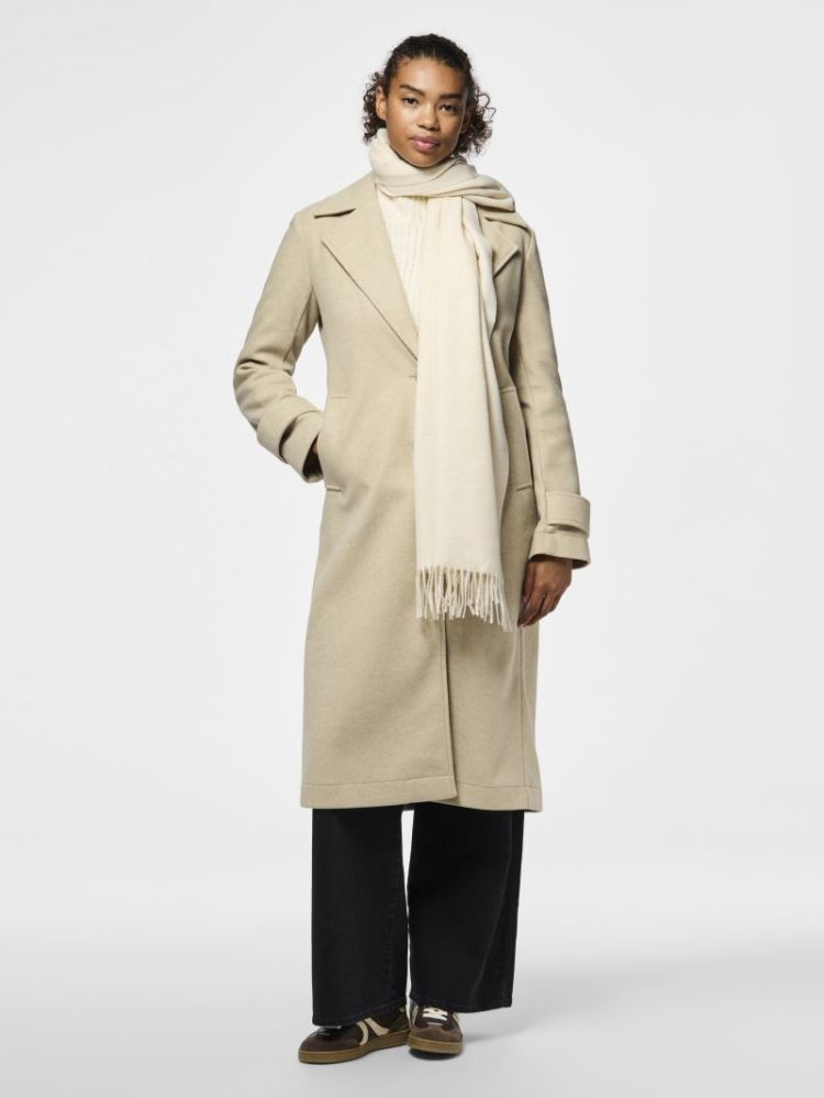 Wintersjaal PIECES 188926 Whitecap