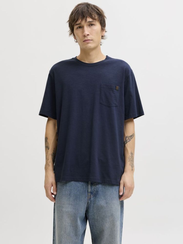 T-shirt JACK & JONES 175876 Navy Bla