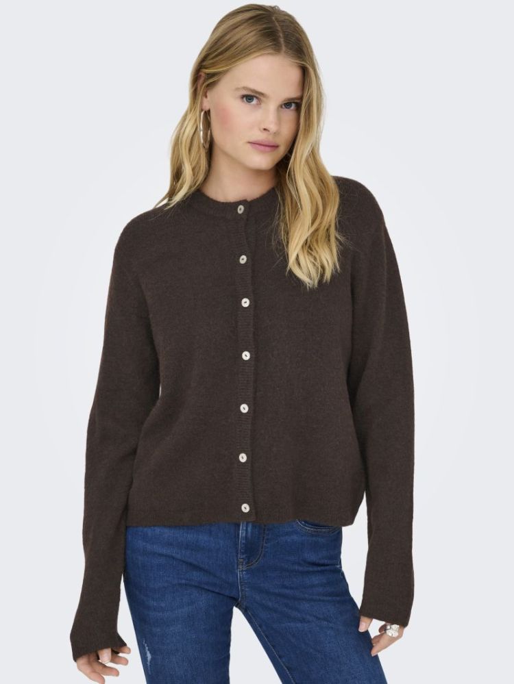 Gilet ONLY 237375001 Coffe