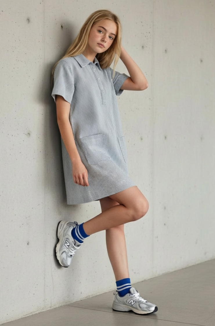 Kleed SOMEONE LBD LIGHT BLUE