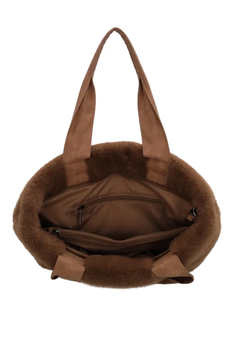 Handtas ZEBRA 113 MIDBROWN
