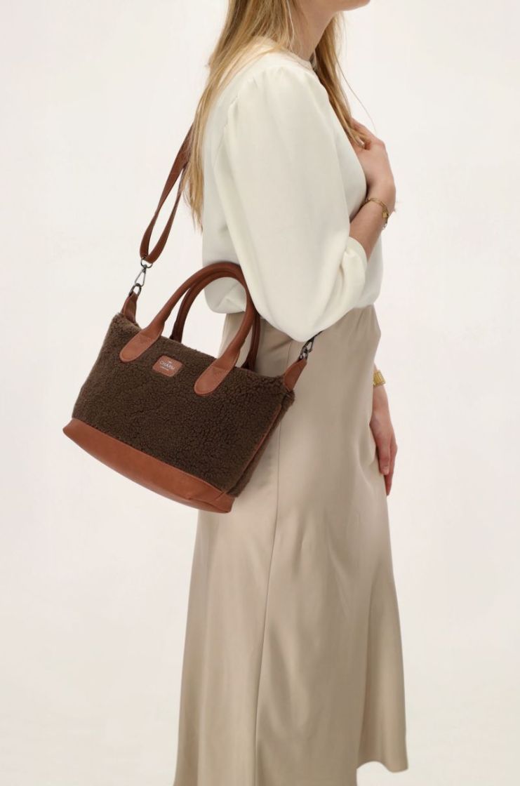Handtas CHARM LONDON 097 DARKBROWN