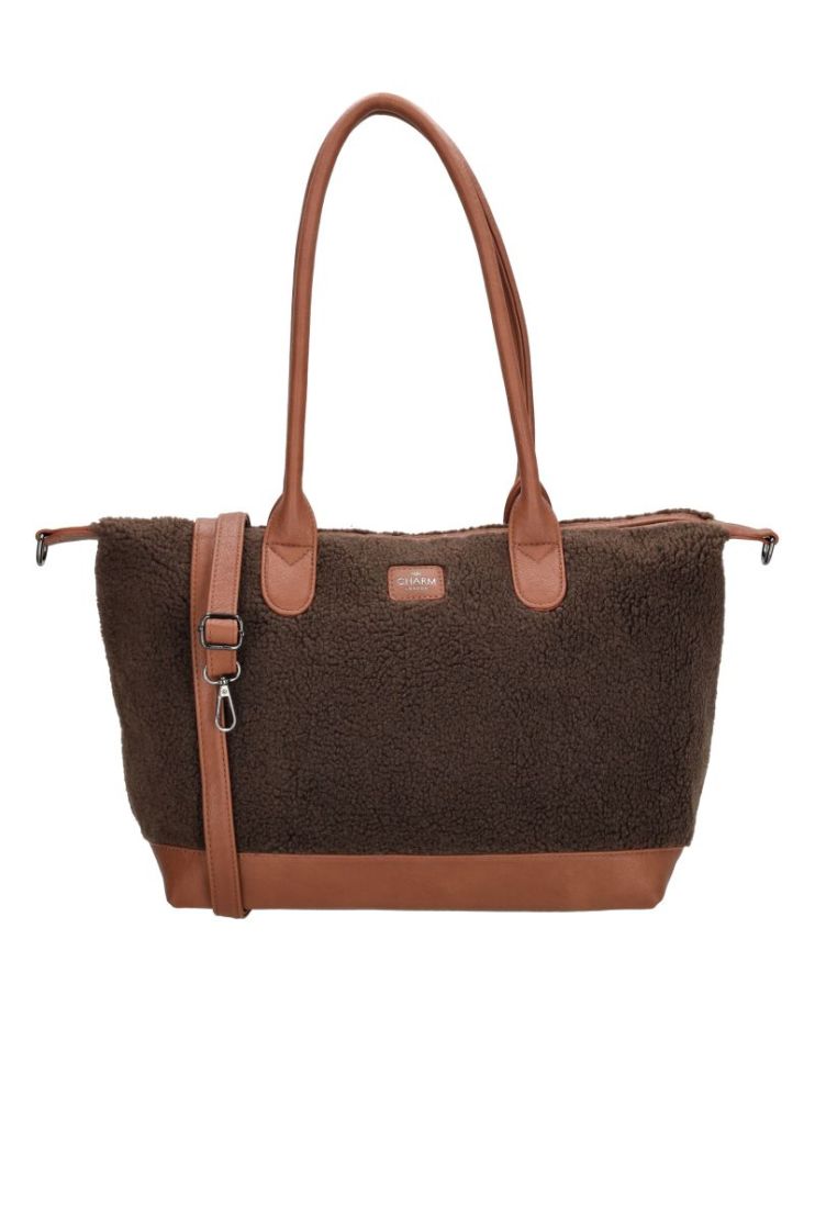 Handtas CHARM LONDON 097 DARKBROWN