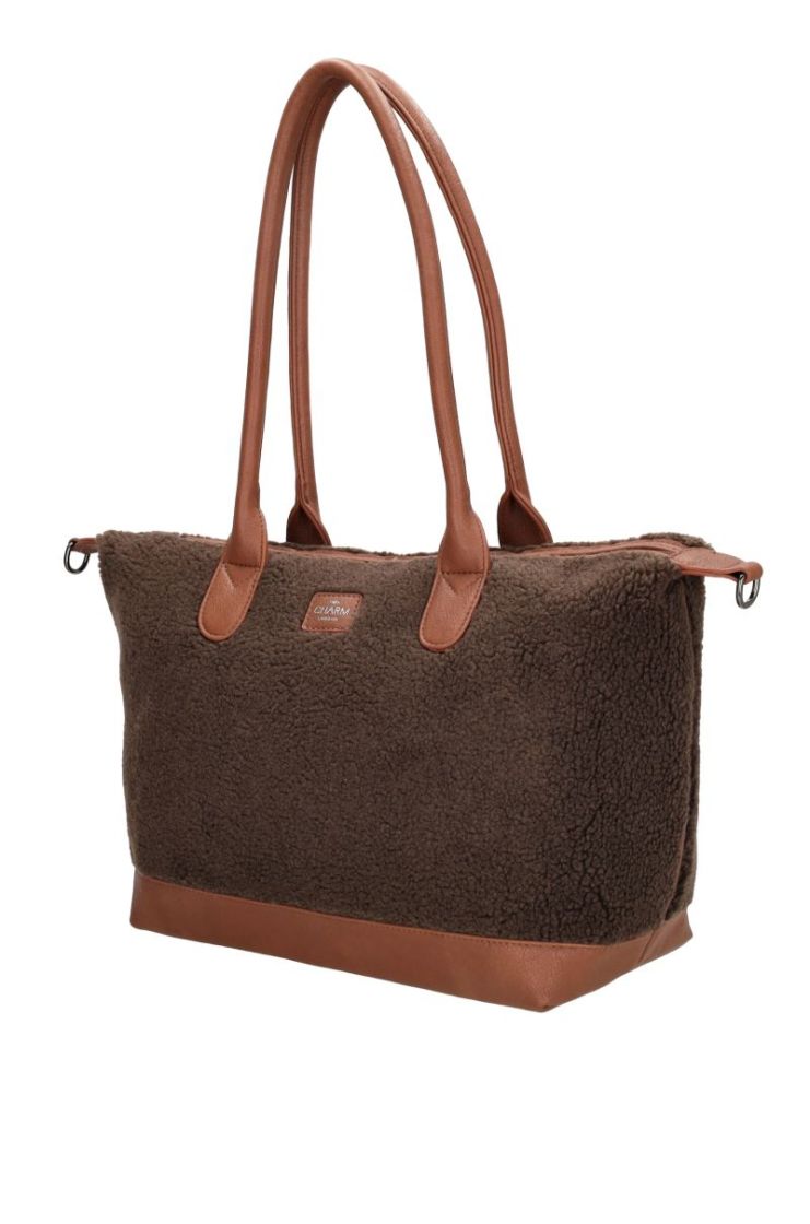 Handtas CHARM LONDON 097 DARKBROWN