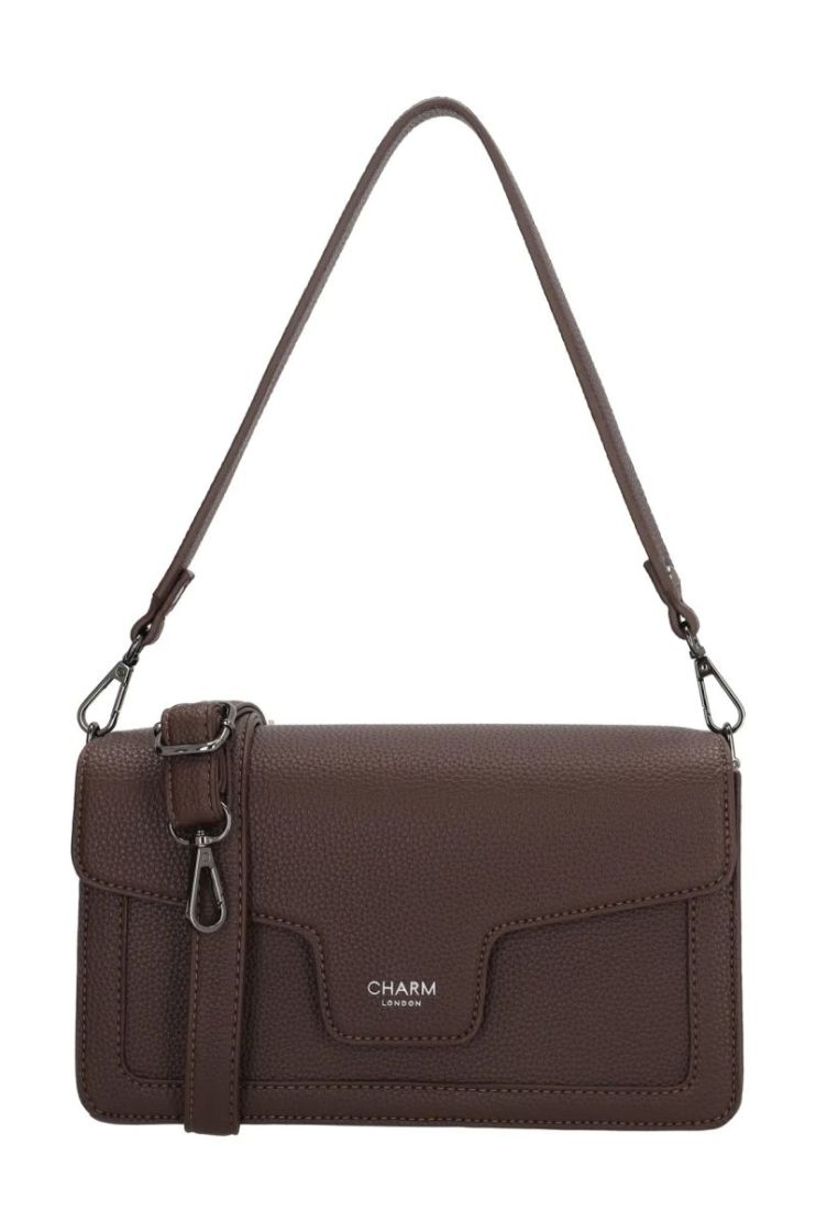 Handtas CHARM LONDON 097 DARKBROWN