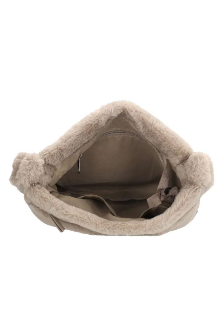 Handtas BEAGLES 117 LIGHT TAUPE