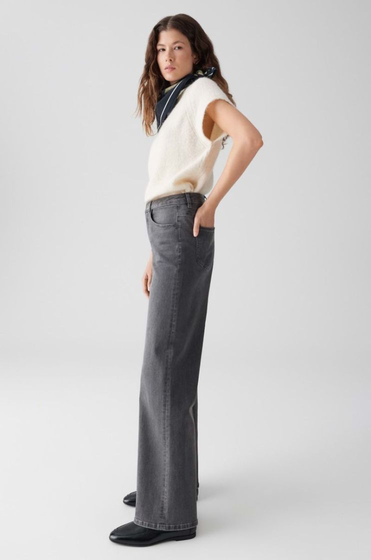 Jeansbroek OPUS 70263 mid steel