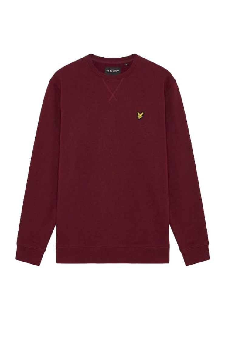 Sweater LYLE&SCOTT Y273 OXBLOOD RE