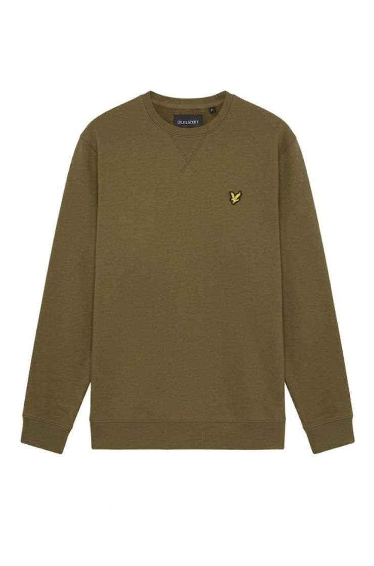 Sweater LYLE&SCOTT X569 KHAKI/ASH