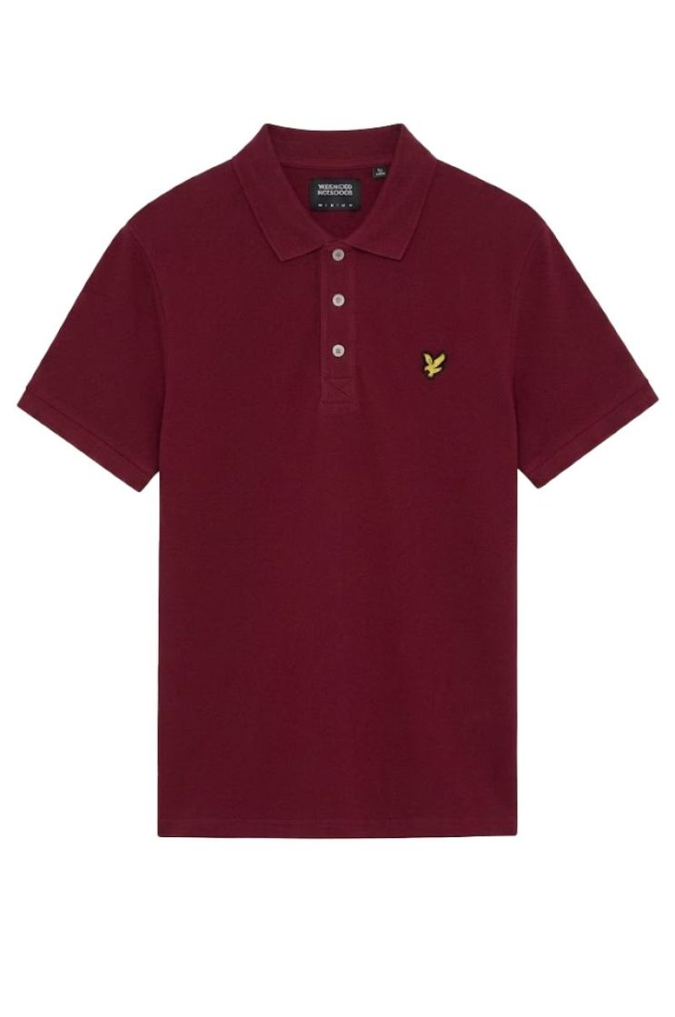 Polo LYLE&SCOTT Y273 OXBLOOD RE