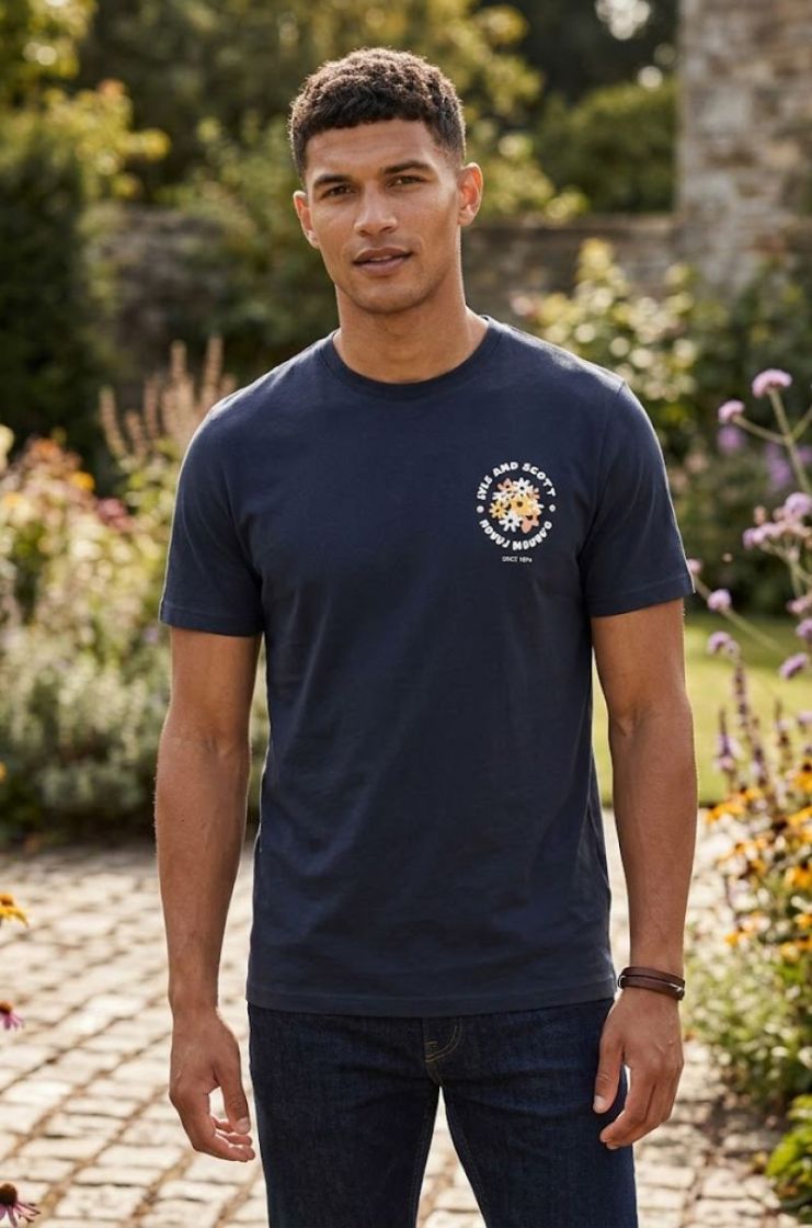 T-shirt LYLE&SCOTT Z271 DARK NAVY